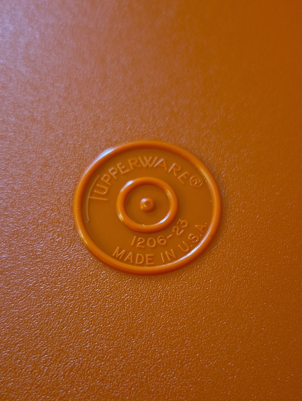 Vintage Tupperware Harvest Colors Storage Bowls #1206 - Picture 5 of 7